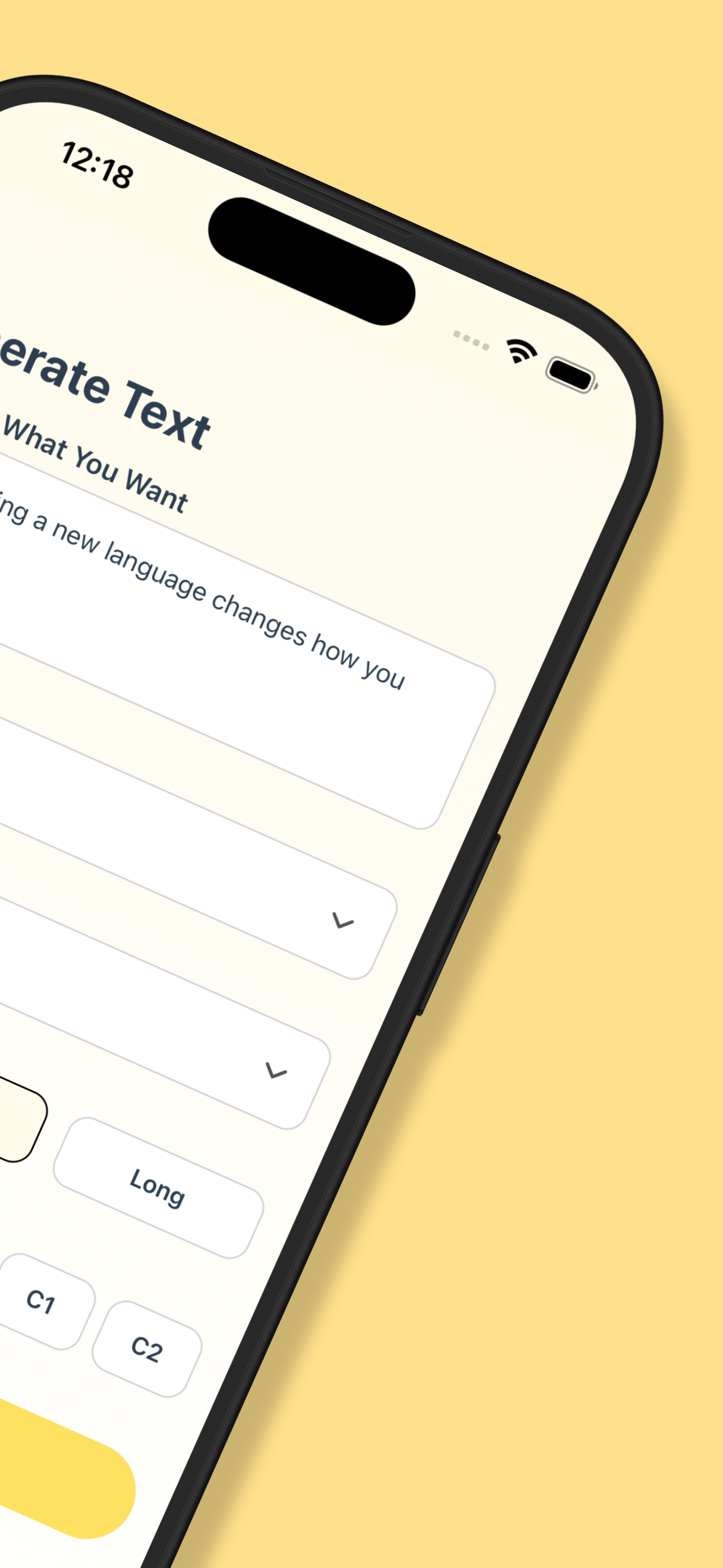 ReadYours App - Word translation
